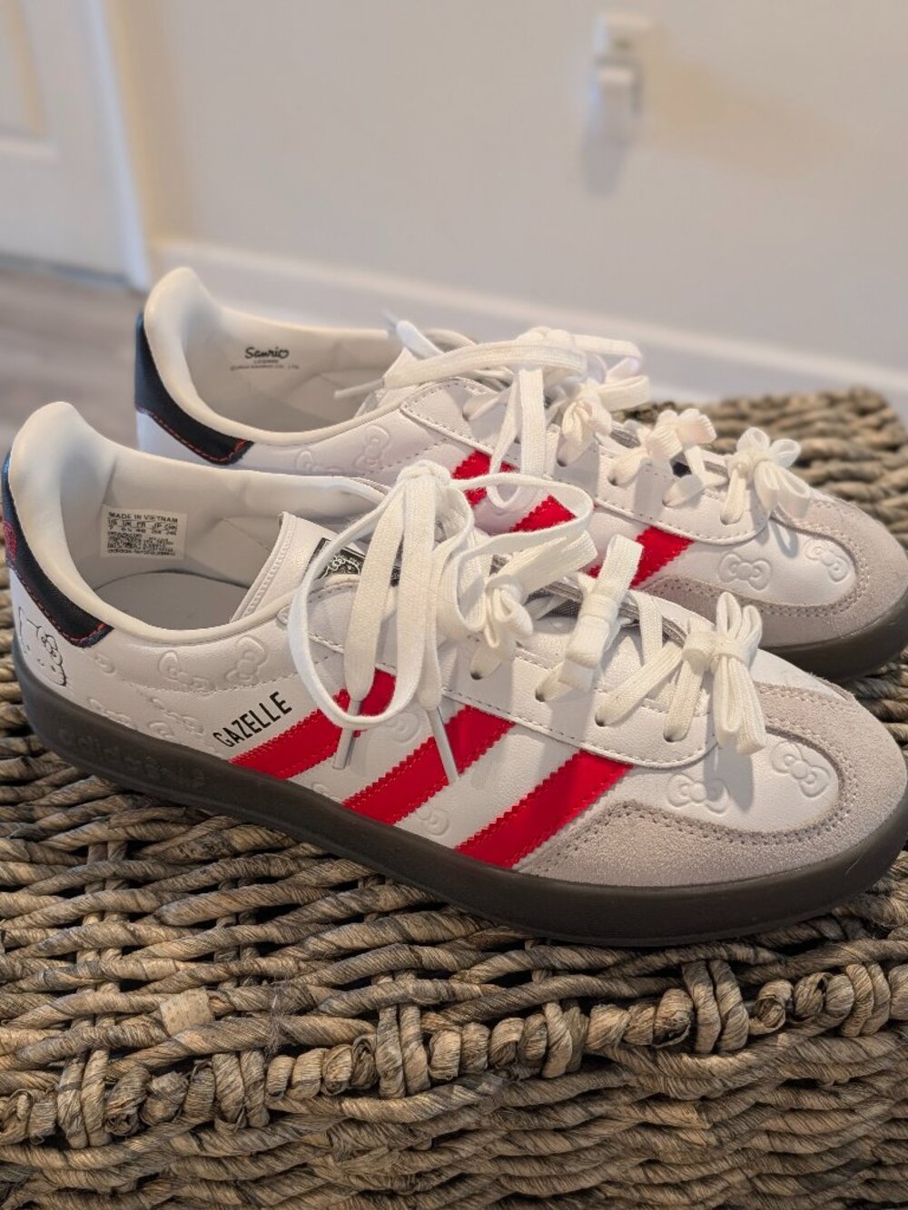 Hello Kitty Edition Adidas Gazelle Sneakers